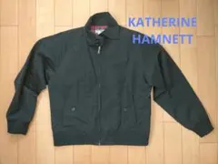 KATHERINE HAMNETT 黒 ハリントンジャケット