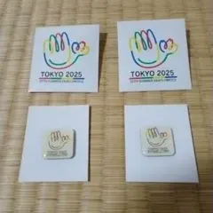 【マグネット・ピンバッジ】東京2025　デフリンピック