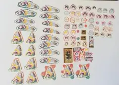 鬼滅の刃 ゆるシール フレークシール まとめ売り 黒死牟 猗窩座 冨岡義勇 実弥