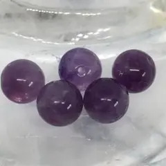 お纏めセール✨️ケープアメジスト✨️8mm✨️5粒set✨️②～恋愛に幸福を～