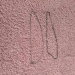 シルバー ネックレス 2本セット