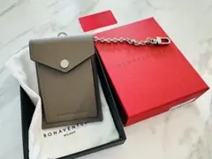 新品　BONAVENTURA カードケース　キーホルダー エトープ