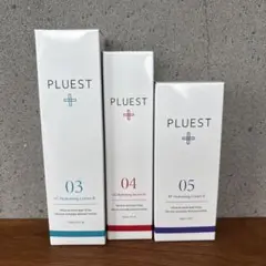 【新品未開封】PLUEST プルエスト　化粧水・美容液・クリーム3点セットのサムネイル