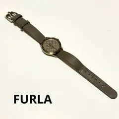 FURLA レディース 腕時計 グレージュカラー ジャンク品