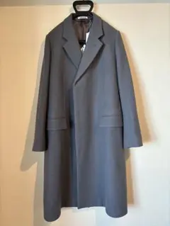あ*る様 0 auralee light melton chesterfield Auralee Women's Light Melton Chesterfield Coat in Top