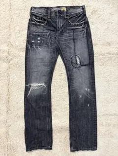 EDWIN ダメージ加工ジーンズ