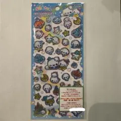 ぷくぷくあわわちゃんキャンディグリッターステッカー