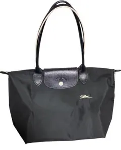 Longchamp ロンシャン　ル プリアージュM ショルダーバッグ ブラック