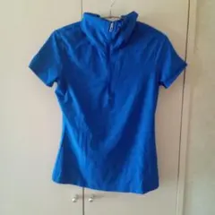 NIKE GOLF DRI-FIT レディースシャツ M 青