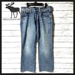 【定番商品】アバクロ　デニムパンツ　ボタンダウン　30×32 A603