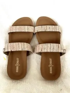 新品★MINNETONKA★ミネトンカ★サンダル 2ストラップ マルチカラーのサムネイル
