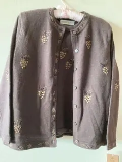 長袖アンサンブルカーディガン