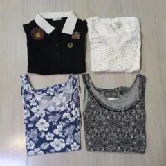 本日のみ値下げ 半袖カットソー ノースリーブ タンクトップ など4 枚 Sサイズ