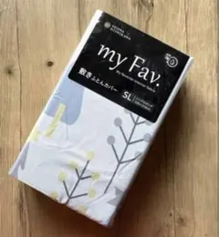 昭和西川】北欧調　敷布団カバー「my fav」(マイフェブ)シングルロング