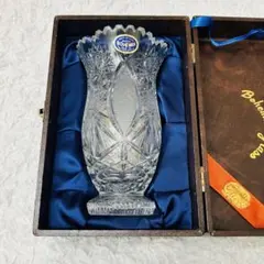 新品　未使用！BOHEMIA クリスタルガラス花瓶