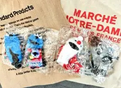 パペットスンスン ボールチェーンマスコット 指人形 4種セット ガチャ