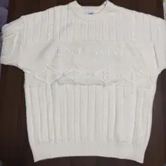 GYDA ケーブルニットセーター アイボリー