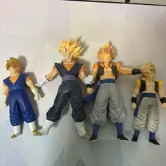 ドラゴンボール ゴジータ、ベジット フィギュア 4点セット