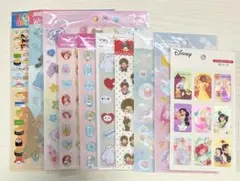 シール　10枚セット オバケ　Disney プリンセス　宝石