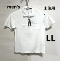 men's半袖トップス✳︎未使用品＊ホワイト＊LL