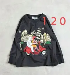 【新品】マーキーズ パロディ マクドナルド KFC ロンT ブラック １２０