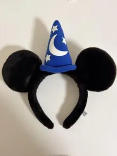 ミッキーマウス カチューシャ 魔法使い帽子