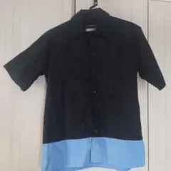 ami alexandre mattiussi 半袖シャツ バイカラーのサムネイル