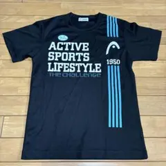 HEAD スポーツTシャツ ブラック