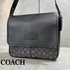 美品✨ COACH コーチ スプリント マップ レザー ショルダー バッグ