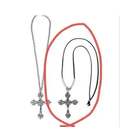 Rosen Kreuz】GUILTY CROSS LARGE NECKLACE - メルカリ