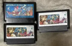 ファミコンソフト FC ドラゴンクエストⅡ,Ⅳ×2本　3本セット