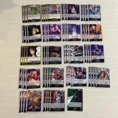 ワンピースカード 神の島の冒険 黒　R以下　ほぼ４コンリーダーカード付き