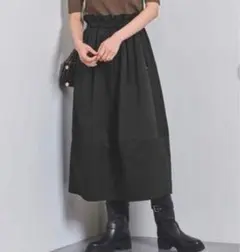 最終価格❣️ユナイテッドアローズ　ドローストコクーンスカート