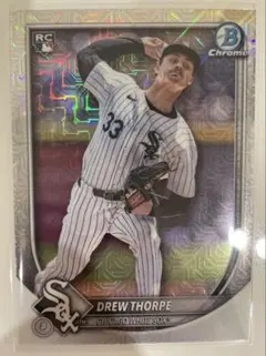 Topps Bowman Chrome Drew Thorpe ホワイトソックス