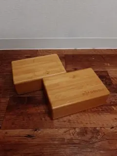 OHplus 竹製 ヨガブロック 2個セット