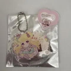 プリパラ プリティーオールフレンズ 夢川ゆい アクリルキーホルダー 缶