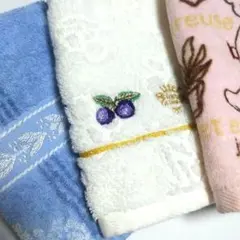 ❶新品 ハンドタオル 3枚セット (WEDGWOOD、リチャードジノリBeBe)のサムネイル