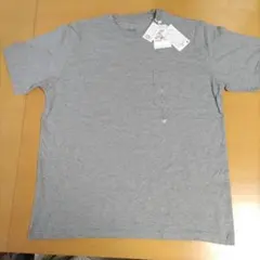 新品・タグ付き　ORGANIC COTTON　Tシャツ グレー　Lサイズ