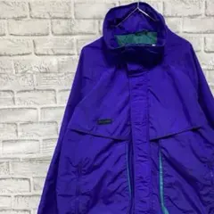 コロンビア　マウンテンパーカー　ブルーL アウトドア1112