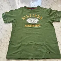 TOMMY HILFIGER グリーン Tシャツ S/P
