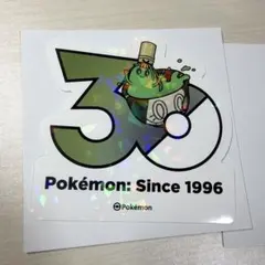 ポケモ30周年韓国限定ステッカー　ヤバソチャ