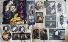 呪術廻戦　羂索　夏油傑　缶バッジ　アクスタ　アクキー　ラバスト