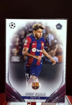 ヤマル 直筆サイン 2024 Topps Finest バルセロナ - メルカリ