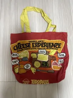 トレーダージョーズ エコバッグ チーズ柄 トートバッグ