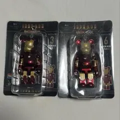 送料込○MARVEL×BE＠RBRICK #7アイアンマン100% - メルカリ