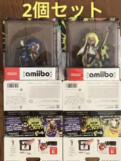スプラトゥーン3 amiibo 2個セット アミーボ インクリング オクトリング