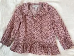 Ralph Lauren 花柄 フリル付きシャツ 18M （85cm相当）