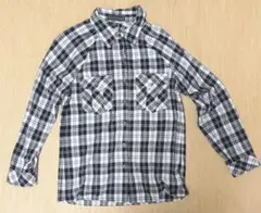 CECIL McBEE チェック柄長袖シャツ