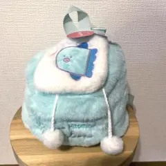 つぶらな瞳の仲間達　ブランケット入りふわふわリュック　まんぼう　タイトー