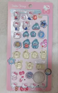 ボンボンドロップシール サンリオ　詰め合わせ　おすそ分け　おはじきシール